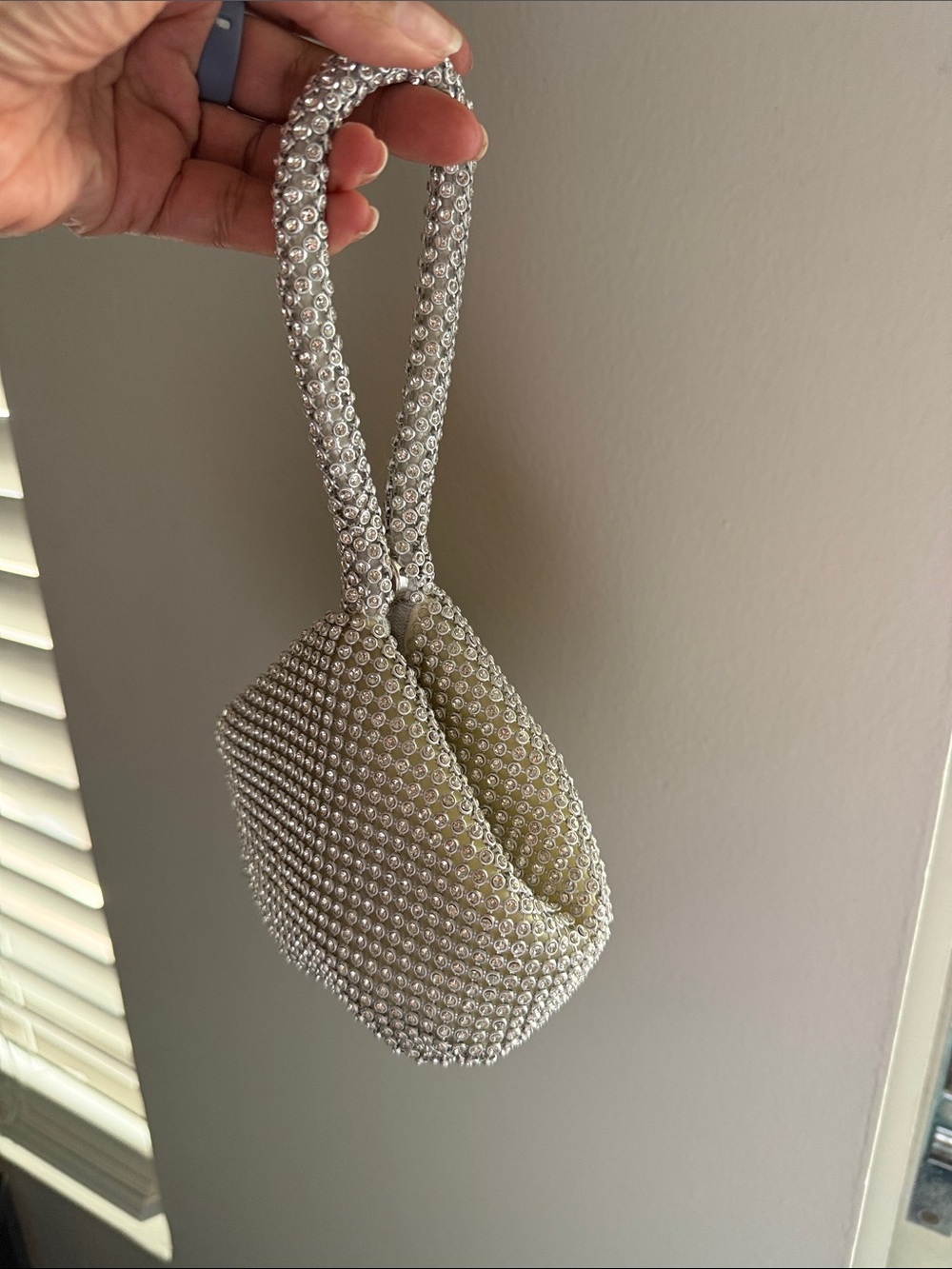 Silver Wristlet